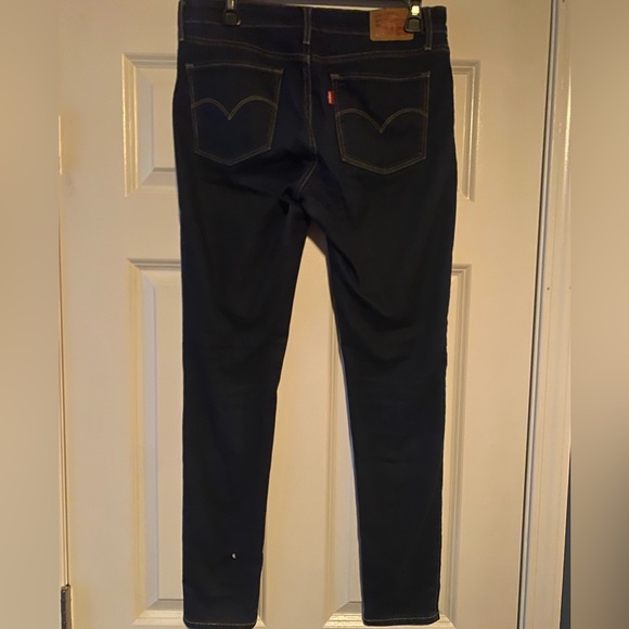 Levi’s 711 Skinny Dark Jeans, size 30 - Picture 6 of 9